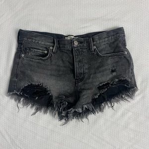 Free People Loving Good Vibrations Shorts